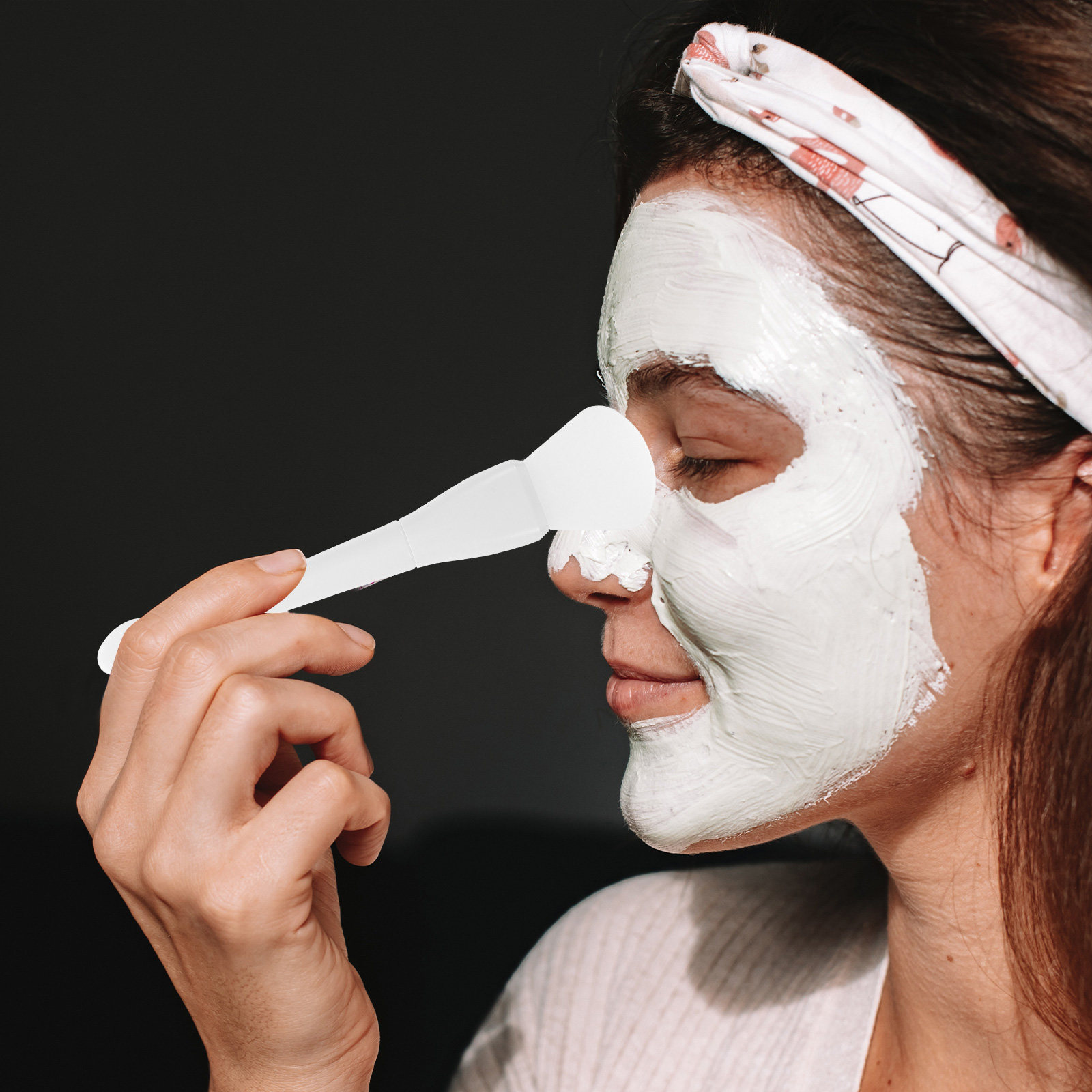 Skincare Routine - Sikat Aplikator Masker Wajah Silikon Dua
