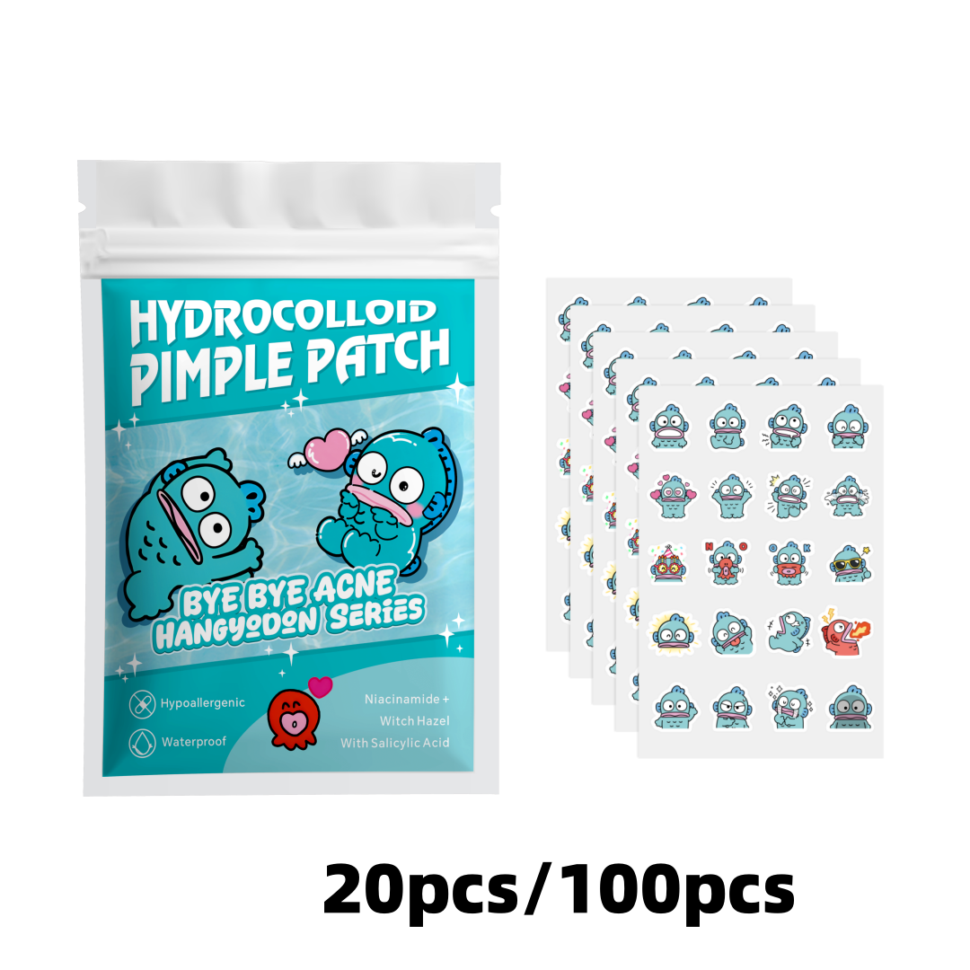Hydrocolloid Acne Patch - 20/100 Buah Patch Jerawat Hello Kitty,