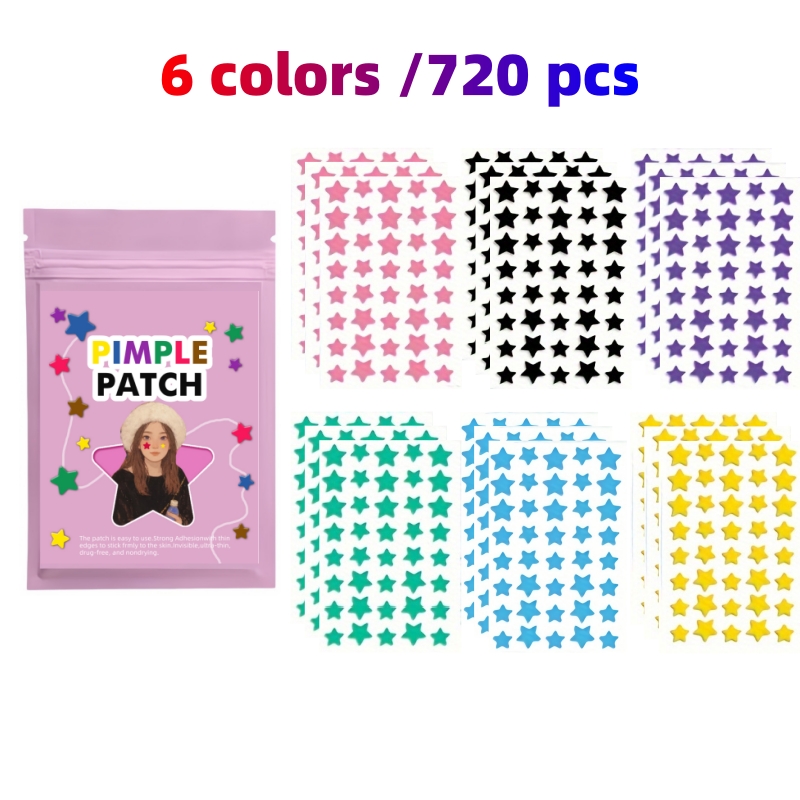240/720PCS Paket Keluarga Star - Hydrocolloid Acne Patch ulasan dan harga