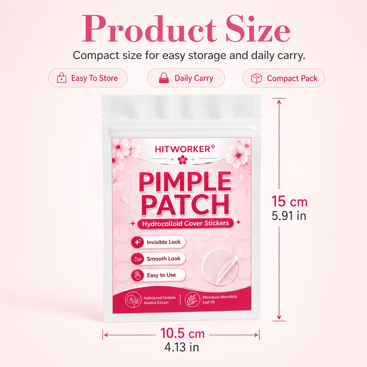 320PCS Plester Penutup Hidroko - Hydrocolloid Acne Patch ulasan dan harga