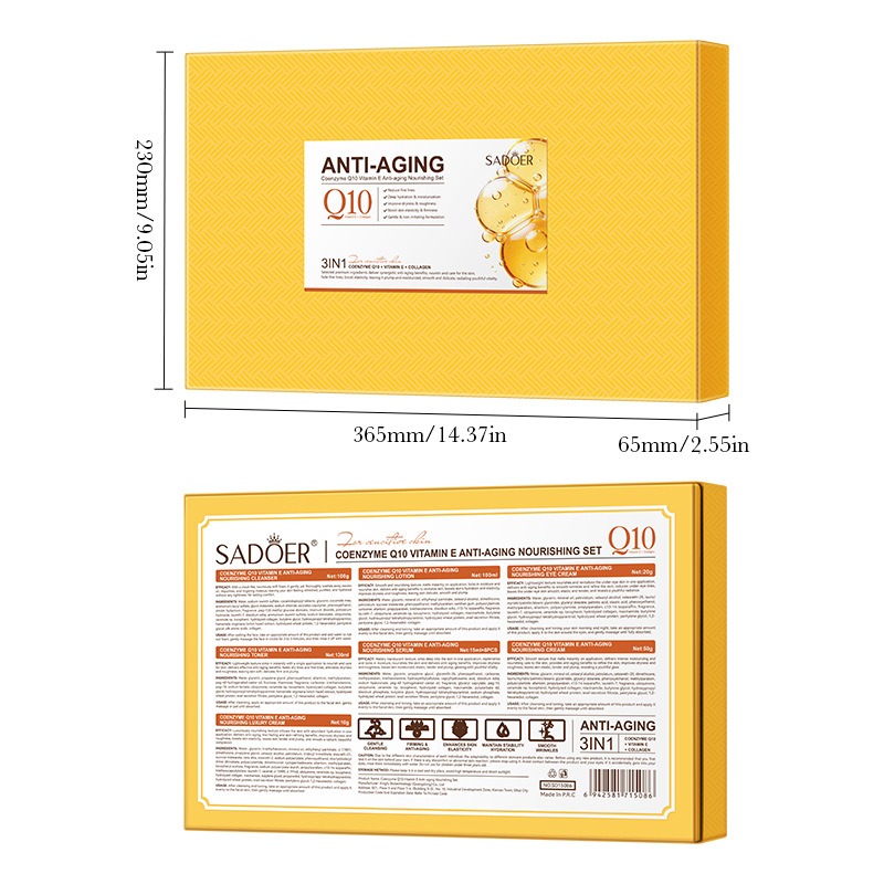 Set Perawatan Kulit Anti-Penua - Coenzyme Q10 Cream ulasan dan harga