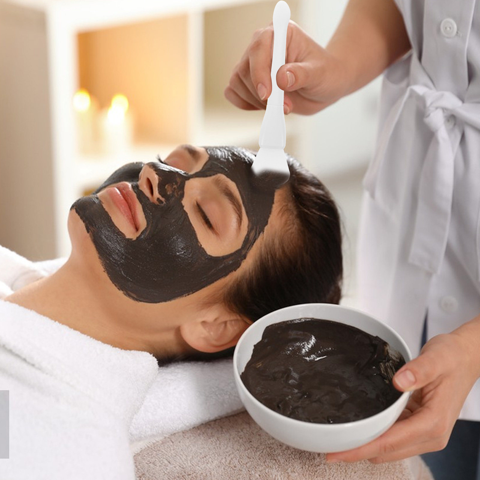 Sikat Aplikator Masker Wajah S - Skincare Routine ulasan dan harga