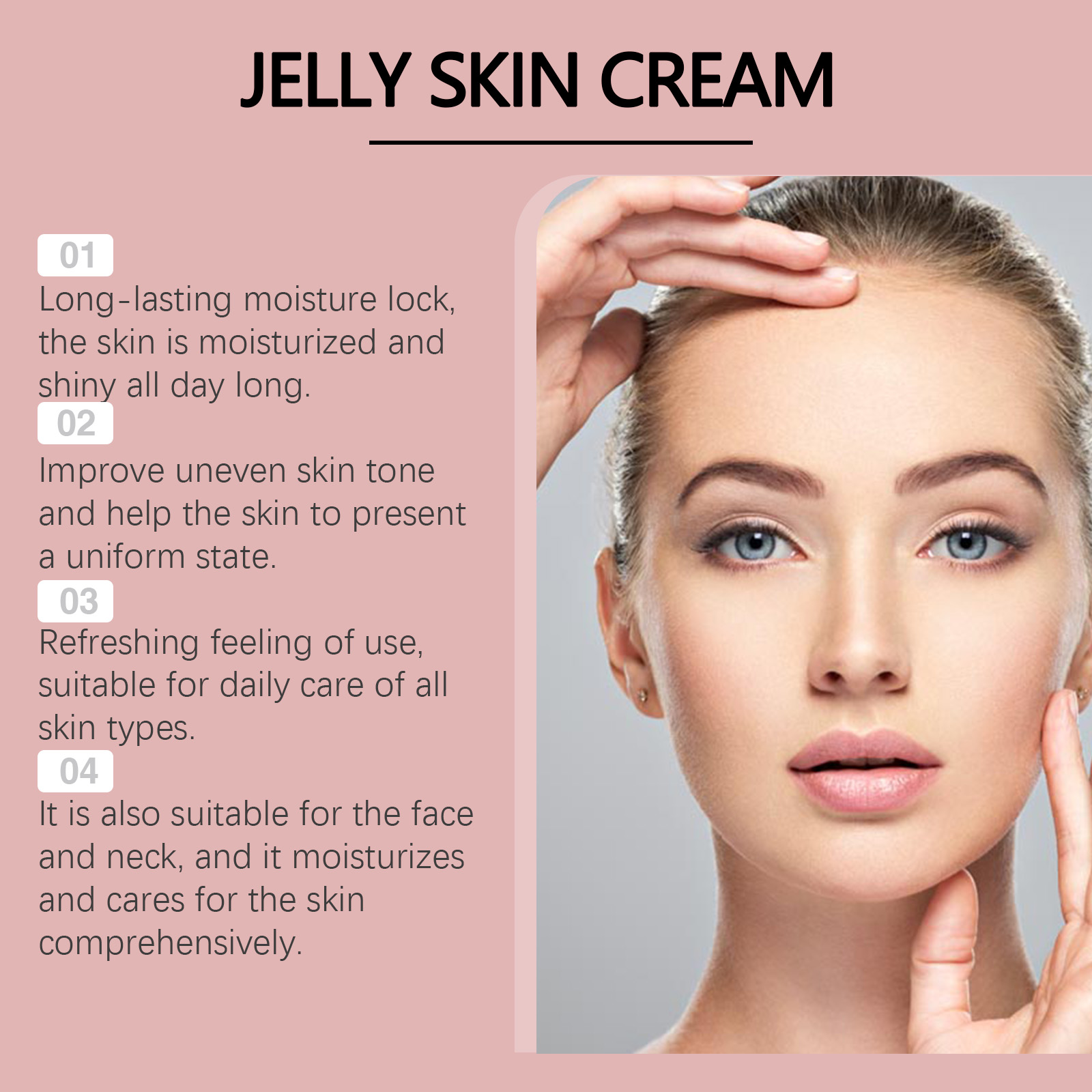 Krim Wajah Jelly Kolagen HOYGI - Coenzyme Q10 Cream ulasan dan harga