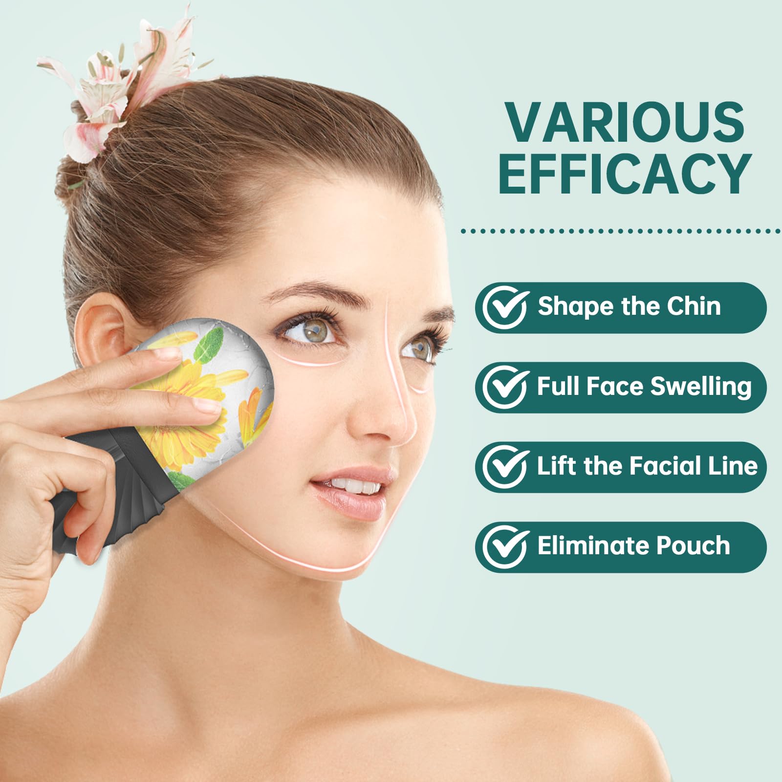 1/2/3 Buah Set Rol Es Perawata - Skincare Routine ulasan dan harga