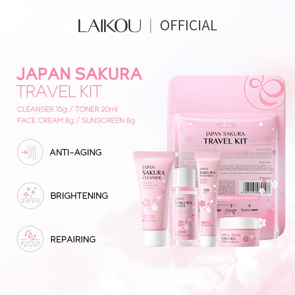 Set Perawatan Kulit Sakura Pem - Skincare Routine ulasan dan harga