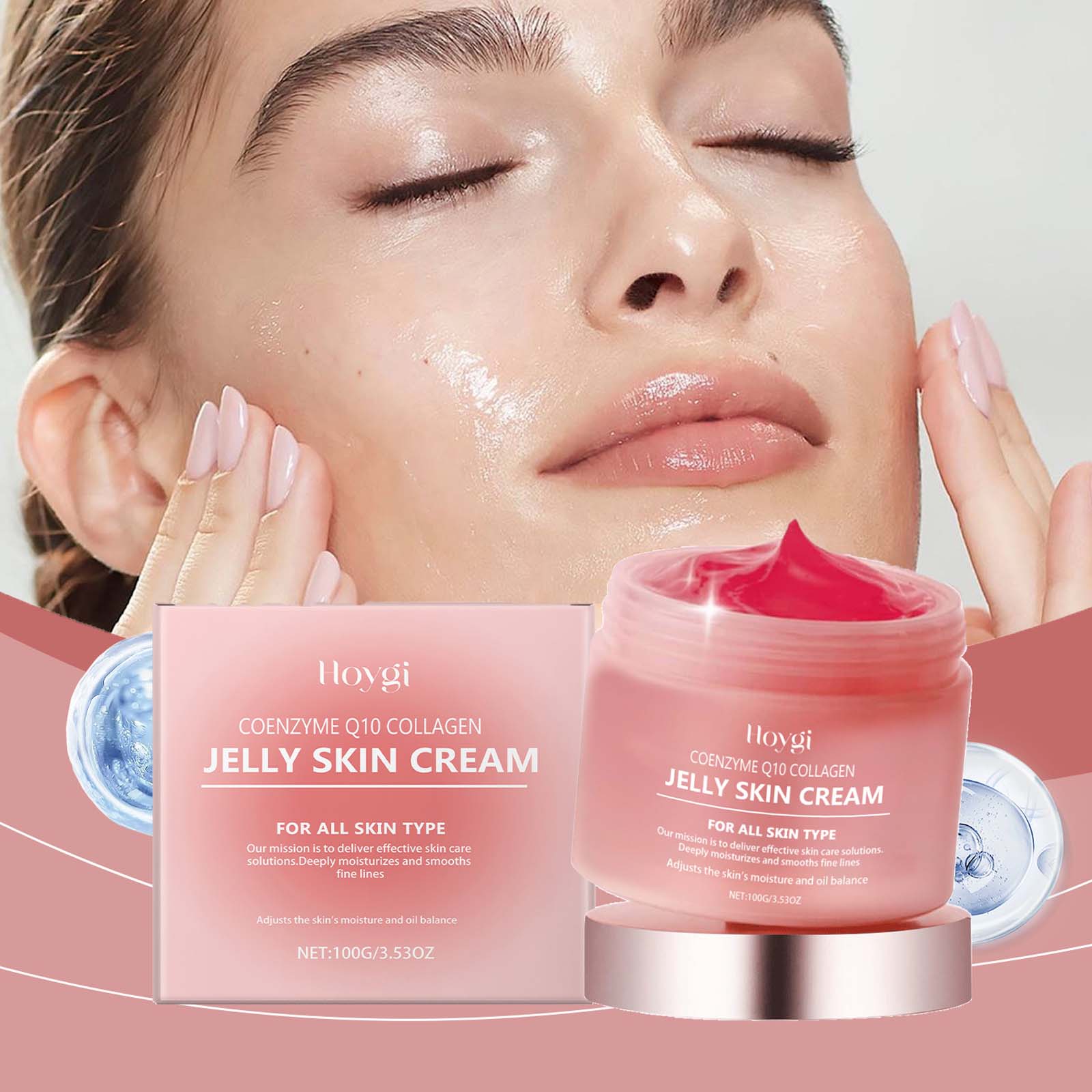 Krim Jeli Kolagen Melembabkan  - Coenzyme Q10 Cream ulasan dan harga