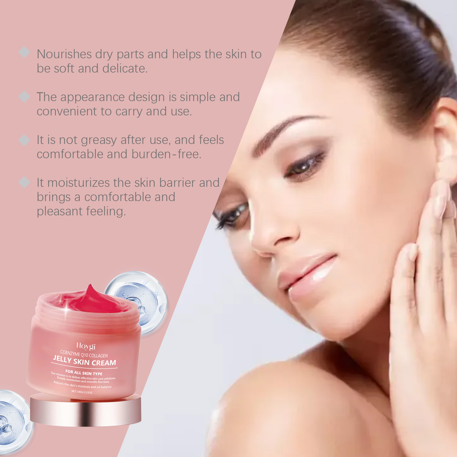 Krim Jeli Kolagen Melembabkan  - Coenzyme Q10 Cream ulasan dan harga